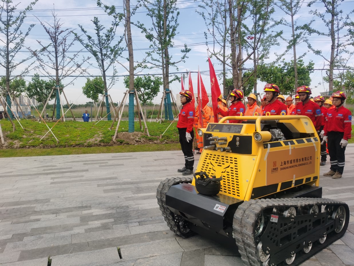 “大水牛”“小河马”齐上阵  上海av视频
提升防汛能力